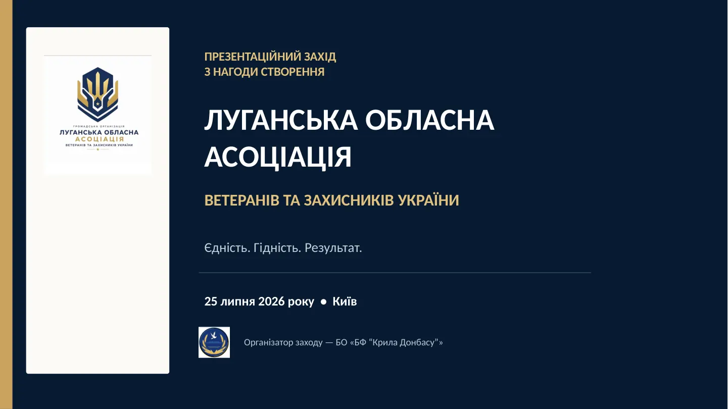 Презентація Асоціації — слайд 1